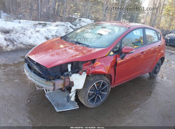3FADP4EJ4JM141650 2018 FORD FIESTA Бордовый Передняя левая четверть