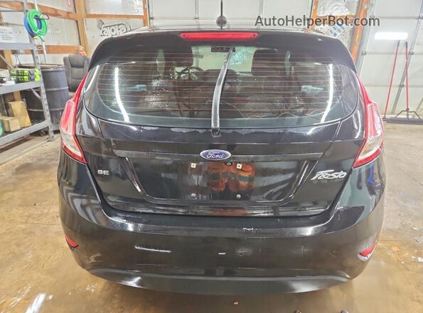 3FADP4EJ4KM154478 2019 FORD FIESTA Black Вид ззаду