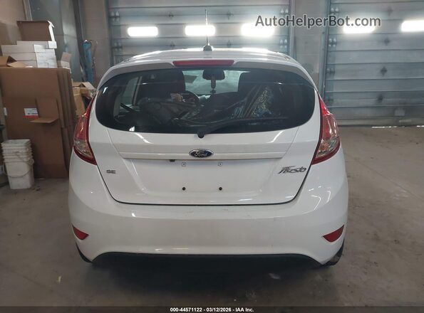 3FADP4EJ5GM162600 2016 FORD FIESTA Белый 