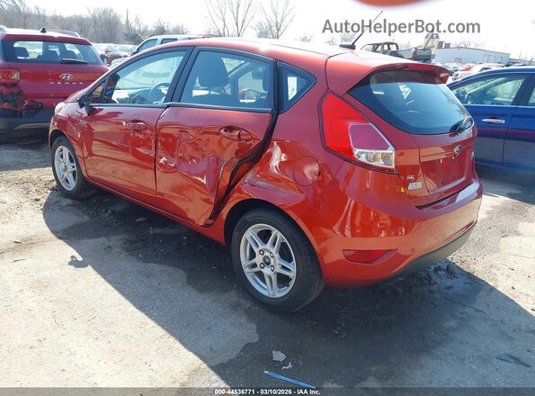 3FADP4EJ5JM136375 2018 FORD FIESTA Красный Задняя левая четверть