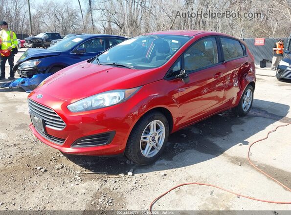 3FADP4EJ5JM136375 2018 FORD FIESTA Красный Передняя левая четверть