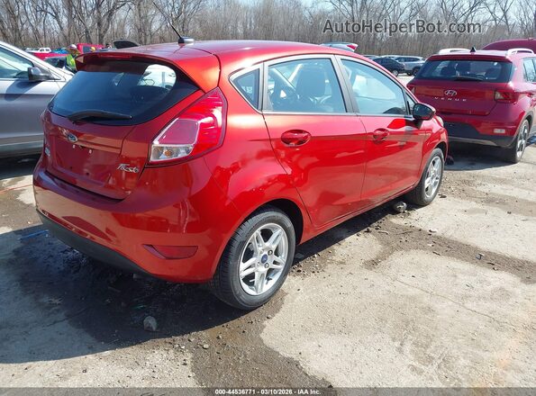 3FADP4EJ5JM136375 2018 FORD FIESTA Красный Задняя правая четверть