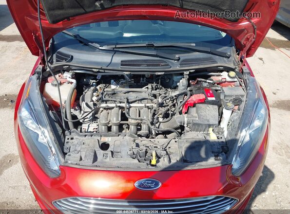 3FADP4EJ5JM136375 2018 FORD FIESTA Красный Вид сзади
