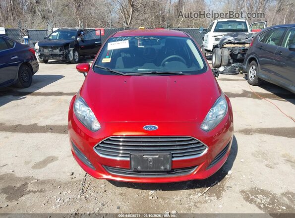 3FADP4EJ5JM136375 2018 FORD FIESTA Красный Вид щитка приборов