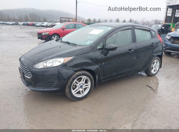 3FADP4EJ5KM138161 2019 FORD FIESTA Black Przód lewy