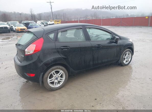 3FADP4EJ5KM138161 2019 FORD FIESTA Black Tył prawy