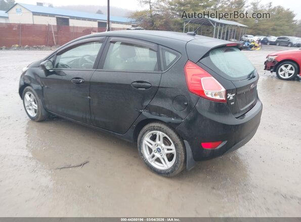 3FADP4EJ5KM138161 2019 FORD FIESTA Black Tył lewy