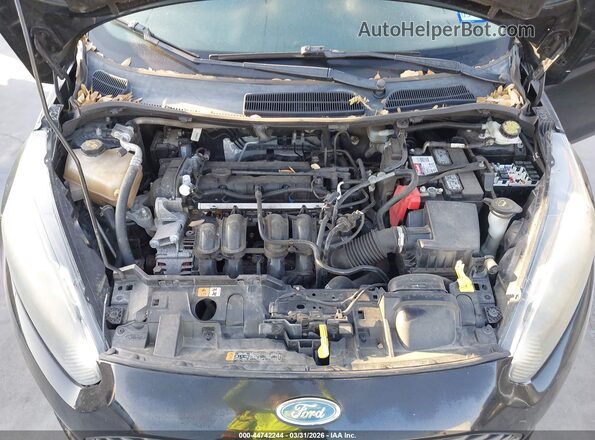 3FADP4EJ6JM110688 2018 FORD FIESTA Черный Вид сзади