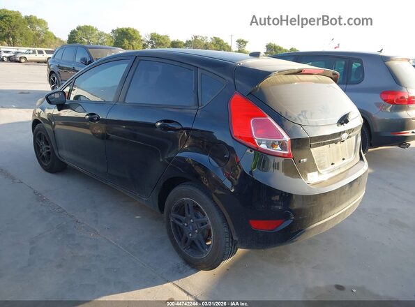 3FADP4EJ6JM110688 2018 FORD FIESTA Черный Задняя левая четверть
