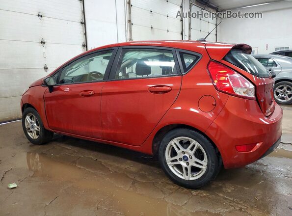 3FADP4EJ7JM104222 2018 FORD FIESTA Оранжевый Задняя левая четверть