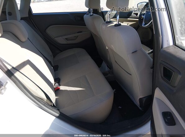 3FADP4EJ7JM119058 2018 FORD FIESTA White Вид наклейки з VIN-кодом