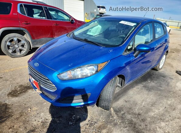 3FADP4EJ7KM114945 2019 FORD FIESTA Blue Передня ліва чверть