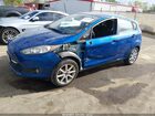 2019 Ford Fiesta Se Blue vin: 3FADP4EJ7KM140235