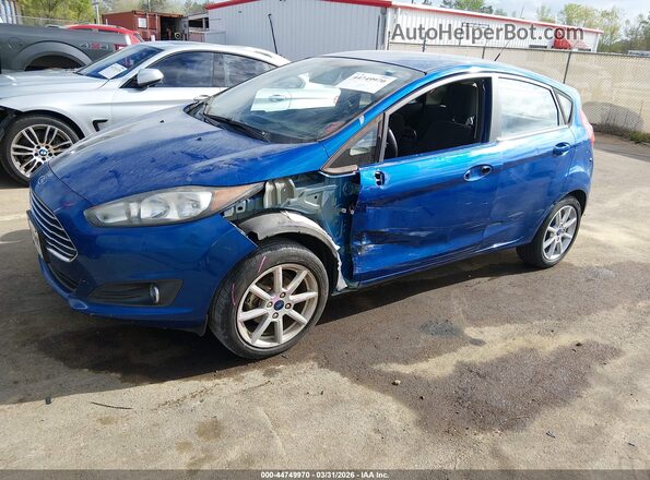 3FADP4EJ7KM140235 2019 FORD FIESTA Blue Vista tres cuartos delantera izquierda