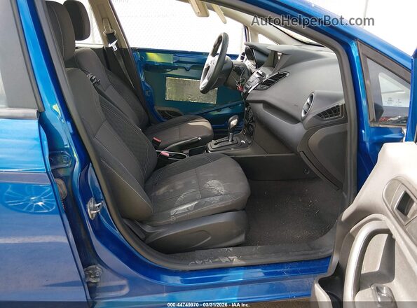 3FADP4EJ7KM140235 2019 FORD FIESTA Blue Vista interior delantera