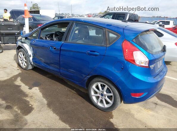 3FADP4EJ7KM140235 2019 FORD FIESTA Blue Trasero izquierdo