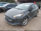 2019 Ford Fiesta Se Gray vin: 3FADP4EJ7KM140929