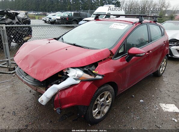 3FADP4EJ8GM139604 2016 FORD FIESTA Красный Передняя левая четверть