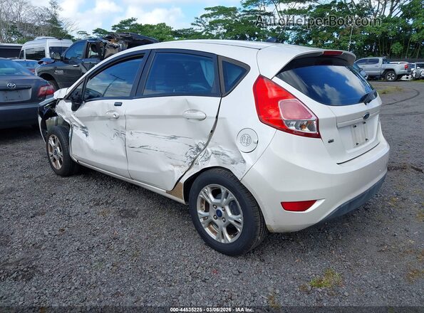 3FADP4EJ8GM165331 2016 FORD FIESTA Белый Задняя левая четверть