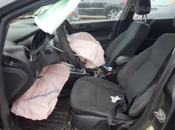 3FADP4EJ8JM119618 2018 FORD FIESTA Серый Вид салона спереди