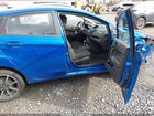 2019 Ford Fiesta Se Blue vin: 3FADP4EJ8KM130474