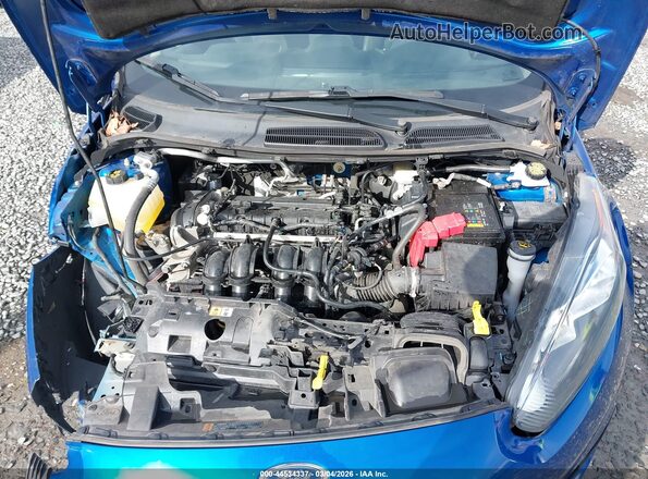 3FADP4EJ8KM130474 2019 FORD FIESTA Blue Vista trasera