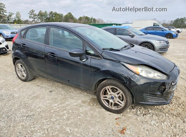 3FADP4EJ9JM105839 2018 FORD FIESTA Черный Передняя правая четверть