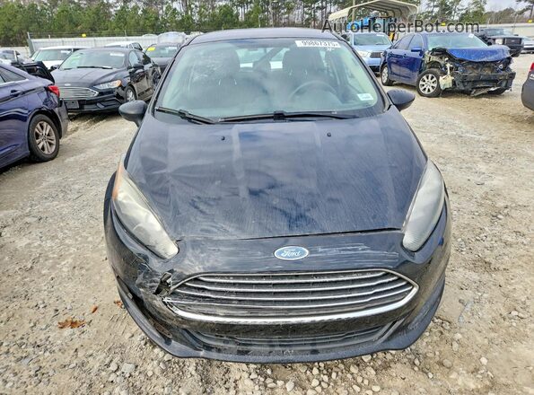3FADP4EJ9JM105839 2018 FORD FIESTA Черный Вид спереди