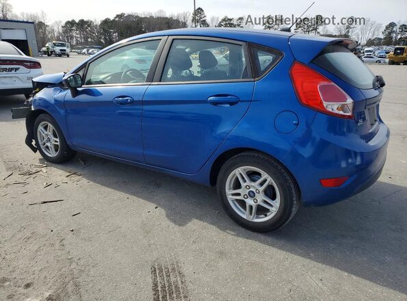 3FADP4EJ9KM107480 2019 FORD FIESTA Blue Tył lewy