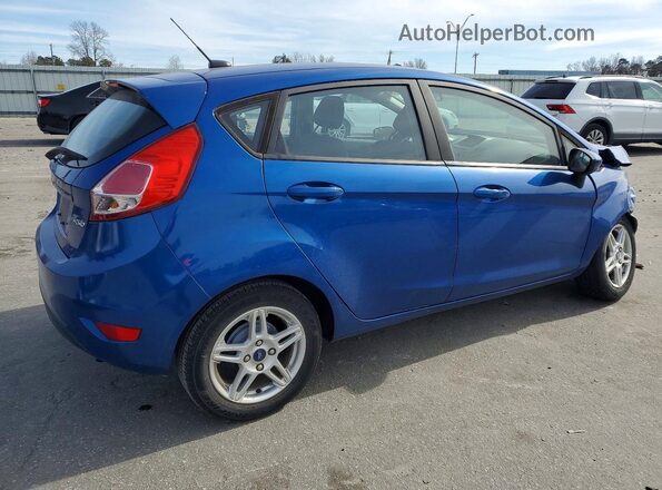 3FADP4EJ9KM107480 2019 FORD FIESTA Blue Tył prawy