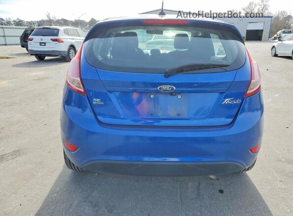 3FADP4EJ9KM107480 2019 FORD FIESTA Blue Widok z tyłu