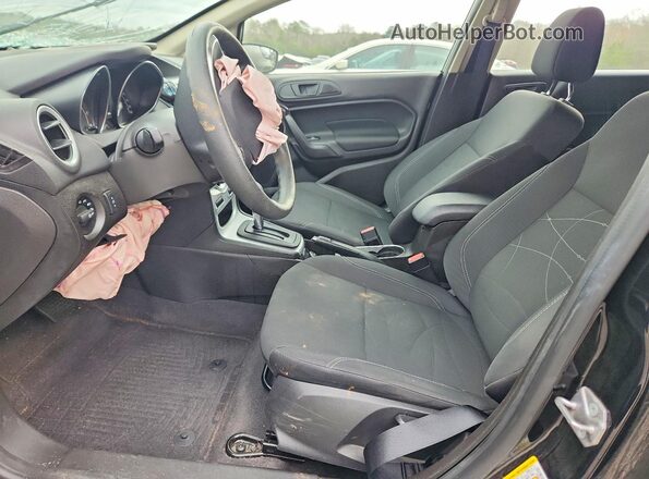 3FADP4EJXKM153044 2019 FORD FIESTA Черный Вид салона спереди