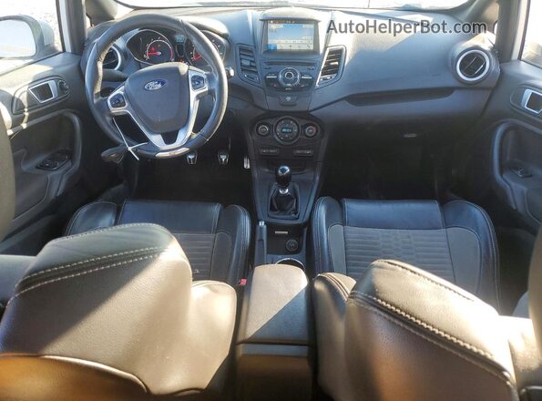 3FADP4GX2GM206523 2016 FORD FIESTA Белый Вид панели приборов