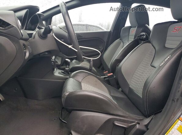 3FADP4GX6HM139734 2017 FORD FIESTA Gray Вид салону спереду