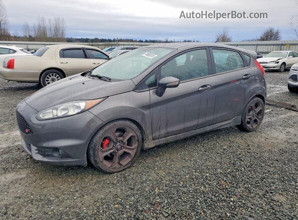 3FADP4GX6HM139734 2017 FORD FIESTA Gray Передня ліва чверть