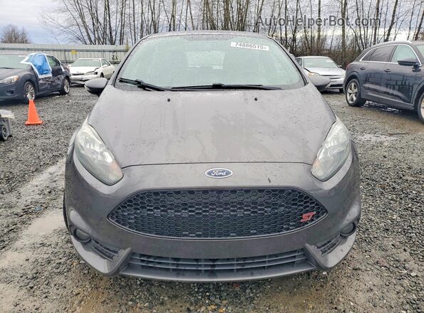 3FADP4GX6HM139734 2017 FORD FIESTA Gray Вид спереду