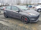 2017 Ford Fiesta St Gray vin: 3FADP4GX6HM139734