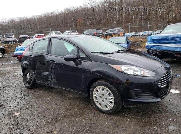 3FADP4TJ0HM162797 2017 FORD FIESTA Черный Передняя правая четверть