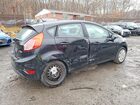 2017 Ford Fiesta S Черный vin: 3FADP4TJ0HM162797