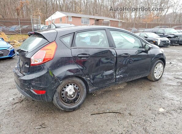 3FADP4TJ0HM162797 2017 FORD FIESTA Черный Задняя правая четверть