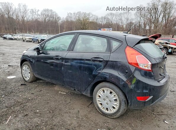 3FADP4TJ0HM162797 2017 FORD FIESTA Черный Задняя левая четверть