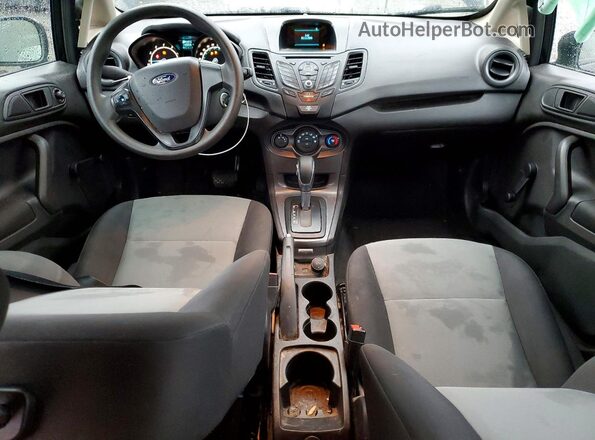 3FADP4TJ0HM162797 2017 FORD FIESTA Черный Вид панели приборов