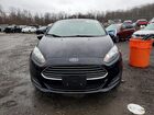 2017 Ford Fiesta S Черный vin: 3FADP4TJ0HM162797