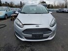 2016 Ford Fiesta S Серебряный vin: 3FADP4TJ6GM105678