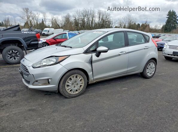 3FADP4TJ6GM105678 2016 FORD FIESTA Серебряный Передняя левая четверть