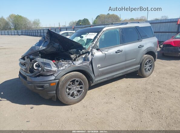 3FMCR9B61RRE26331 2024 FORD BRONCO SPORT Серый Передняя левая четверть