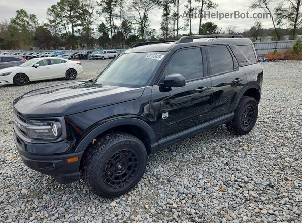 3FMCR9B65RRE35212 2024 FORD BRONCO Черный Передняя левая четверть