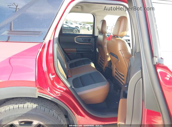 3FMCR9C6XMRA93604 2021 FORD BRONCO SPORT Red Widok naklejki z numerem VIN