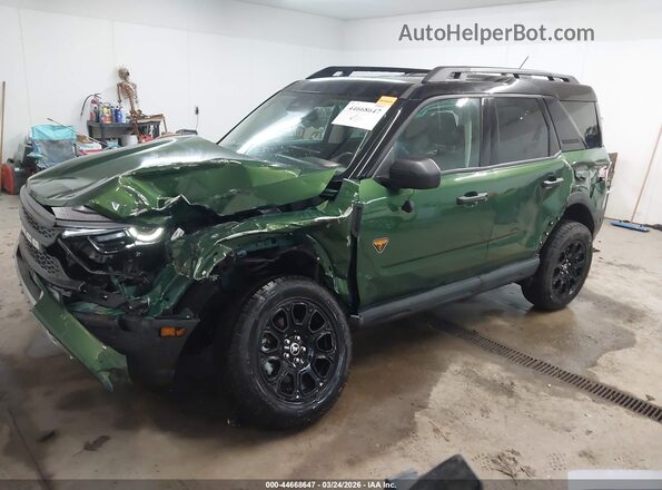 3FMCR9DA1SRF61753 2025 FORD BRONCO SPORT Green Przód lewy
