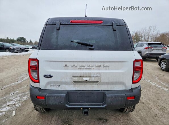 3FMCR9DA3SRE10980 2025 FORD BRONCO White Widok z tyłu